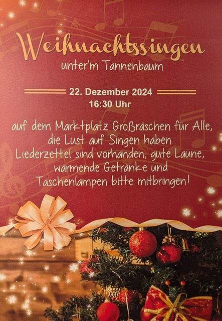 Weihnachtssingen 2024